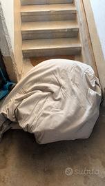 Poltrona a sacco gigante XXL Beanbag grande copert