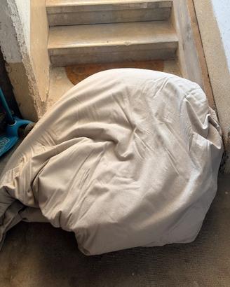 Poltrona a sacco gigante XXL Beanbag grande copert