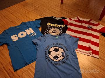 4 maglie bambino 8 anni