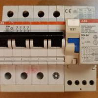 ABB Interr. S254 C10 + Salvavita DDA64