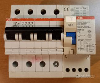 ABB Interr. S254 C10 + Salvavita DDA64