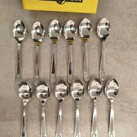 cucchiaini caffè in acciaio inox 18/10 inox pran 