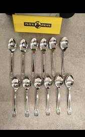 cucchiaini caffè in acciaio inox 18/10 inox pran 