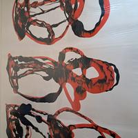 dipinti a olio su carta 50x70