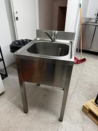 Lavello una vasca acciaio inox