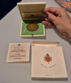 medaglia pontificia Papa Benedetto XVI anno VII