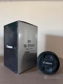 Canon 16-35 f4 is stabilizzato