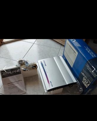 Alpine MRH-F255 amplificatore stereo auto 80W 4+1