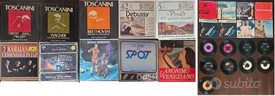 Lotto vinile di musica classica e compositori