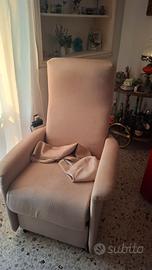 Poltrona relax per anziani e sollevatore elettrico