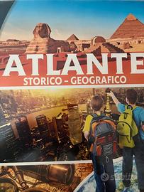 atlante geografico - libro scolastico