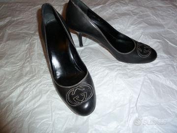 Scarpe Gucci  originali Lifford in cuoio  – Nr 38