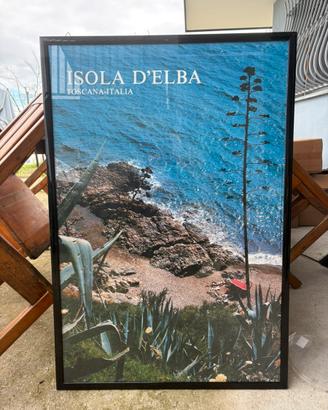 Poster Isola D’Elba anni 80