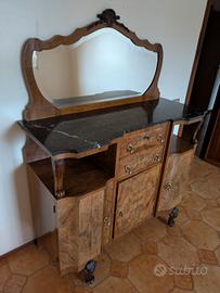 comò stile Art decò tardo liberty 