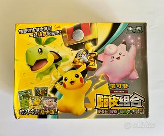 Mazzi lotta Pokemon scatola gialla