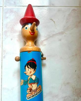 Salvadaro Pinocchio in Legno Artigianale Vintage