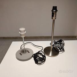 Coppia di lampade Ikea, da tavolo Rodd e Storm.