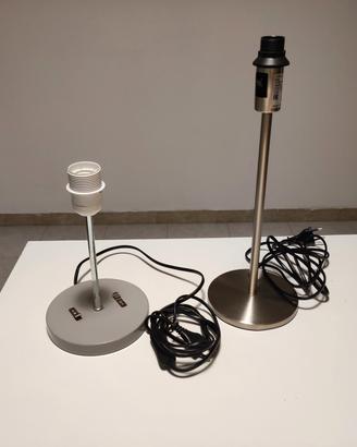 Coppia di lampade Ikea, da tavolo Rodd e Storm.