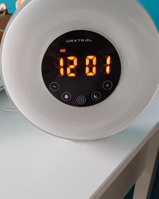Orologio, sveglia, radio, luce