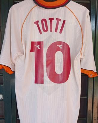 Maglia AS Roma 1997 1998 Totti Diadora originale 