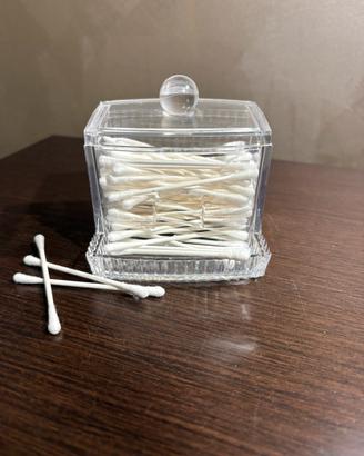 Porta Cotton Fioc e Dischetti / Organizer da Bagno
