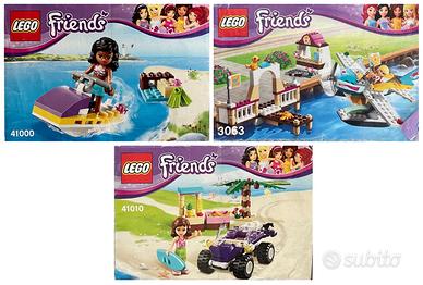 LEGO FRIENDS - Collezione mare e spiaggia - 3 set