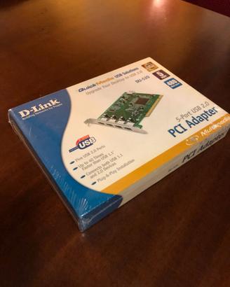 ADATTATORE PCI - scheda D-LINK DU-520