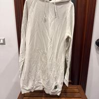 Felpa Nike con cappuccio bianca Taglia S