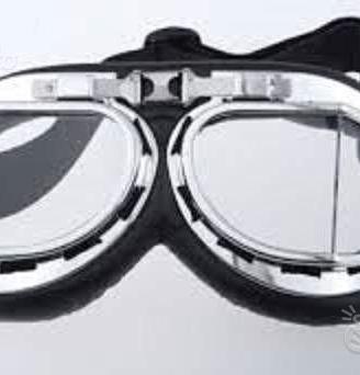 Occhiale occhialone maschera per casco vintage