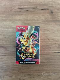 Pokemon megaevoluzione ascesa eroica bundle 6 sig