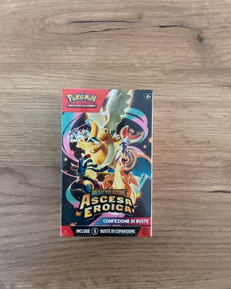 Pokemon megaevoluzione ascesa eroica bundle 6 sig