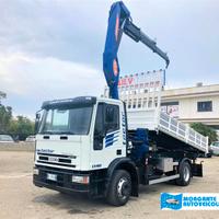 Iveco Eurocargo 150E18 Tector ribaltabile e gru