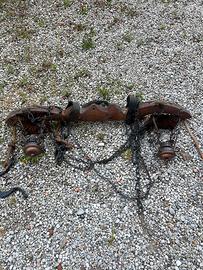 Giogo di buoi antico