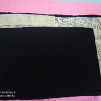 Bordo con angoli vintage all' uncinetto