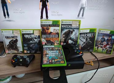 Xbox 360 E con 2 controller e 7 giochi