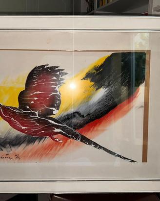 Quadro di Gino Falzon (1916-2010)in arte Savergnis
