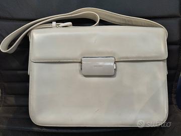 Borsa Prada pelle bianca