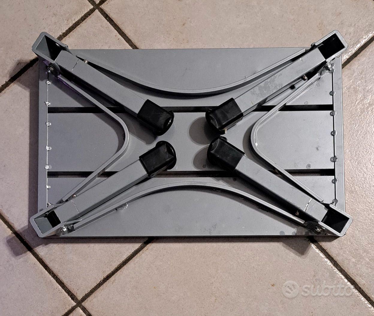 Brunner GoStep NG – Scaletta Pieghevole Da Campeggio In Alluminio Antiscivolo Per Roulotte E Camper