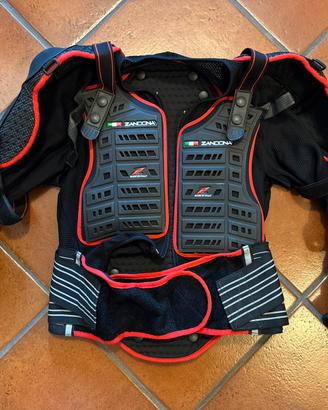 Pettorina motocross protezione completa