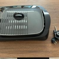 Piastra  elettrica barbecue girmi