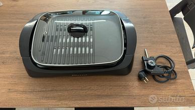 Piastra  elettrica barbecue girmi