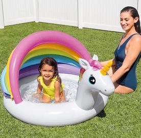 Piscina per bambini a forma di unicorno