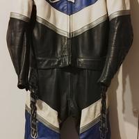 Tuta Dainese in pelle divisibile