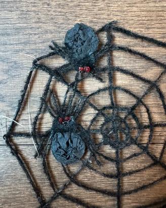 Piccola ragnatela decorativa per Halloween