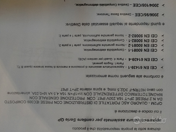 Quadro elettrico da cantiere