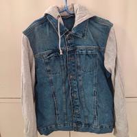 Giacca in Denim e Felpa. OVS Taglia XL. Come Nuova