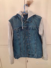 Giacca in Denim e Felpa. OVS Taglia XL. Come Nuova