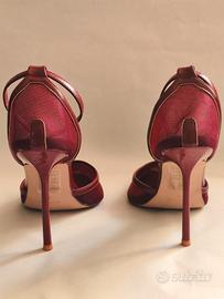 Décolleté SIMMI London "Mandisa" Bordeaux Mesh 