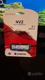 ssd nvme 1tb kingston NUOVO