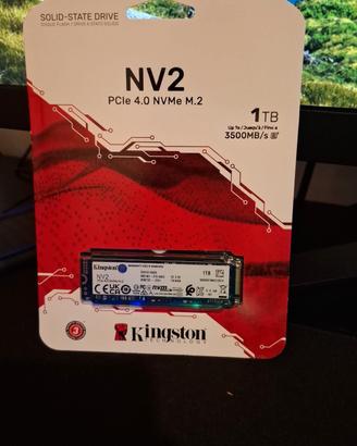 ssd nvme 1tb kingston NUOVO